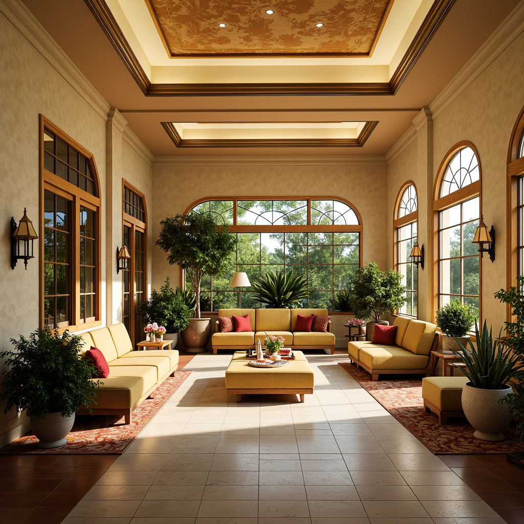 Sunroom Art Deco Style Building Design Ideas