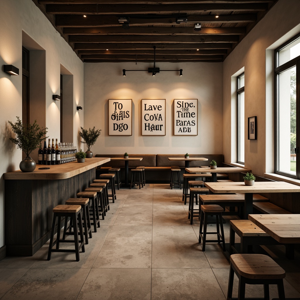 Pub Minimalism Style Building Design Ideas