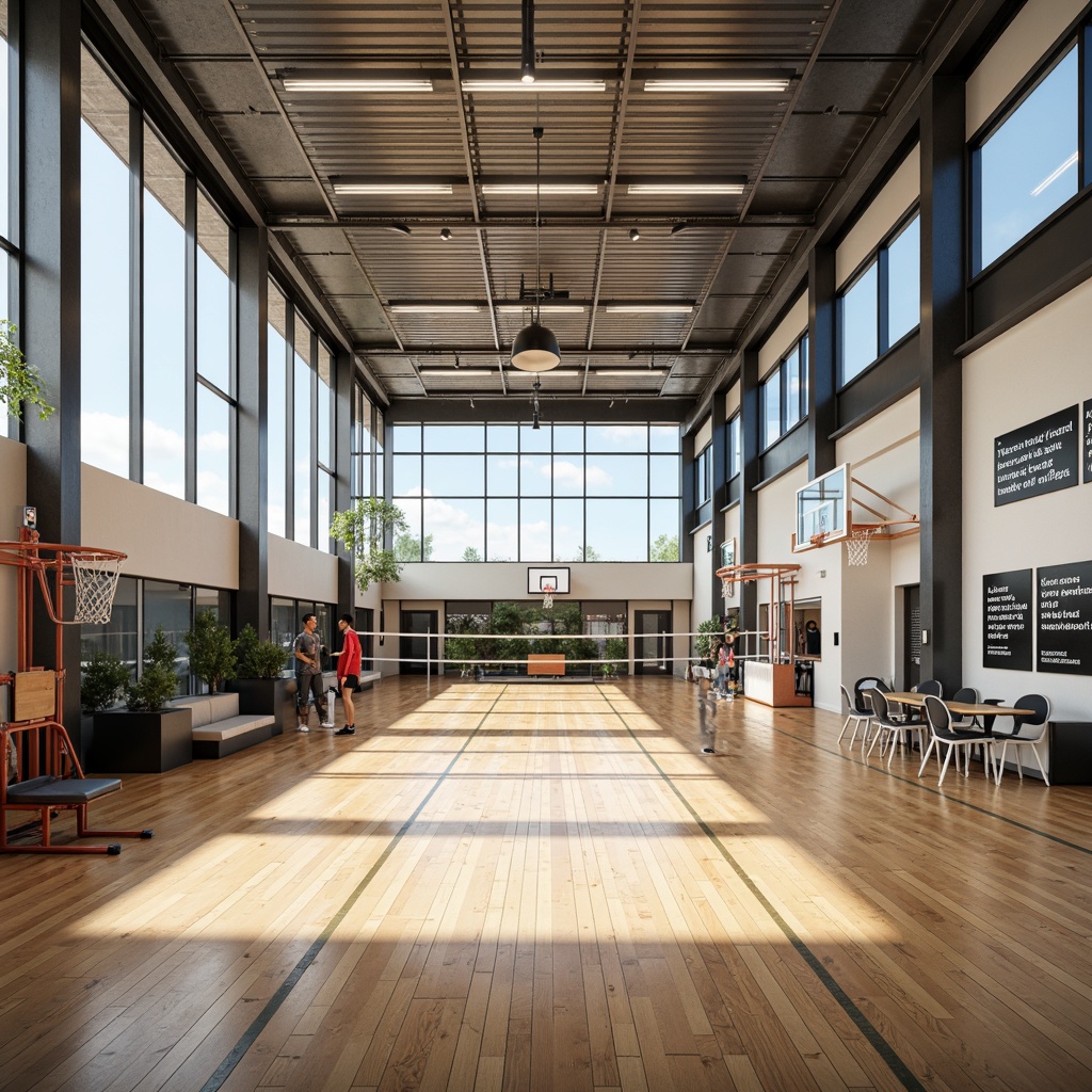 Gymnasium Industrial Style Building Design Ideas