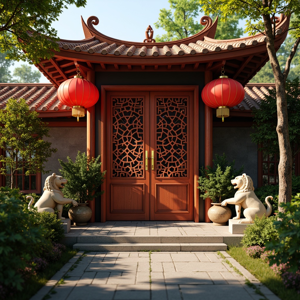 Asian Style Entrance Design Ideas