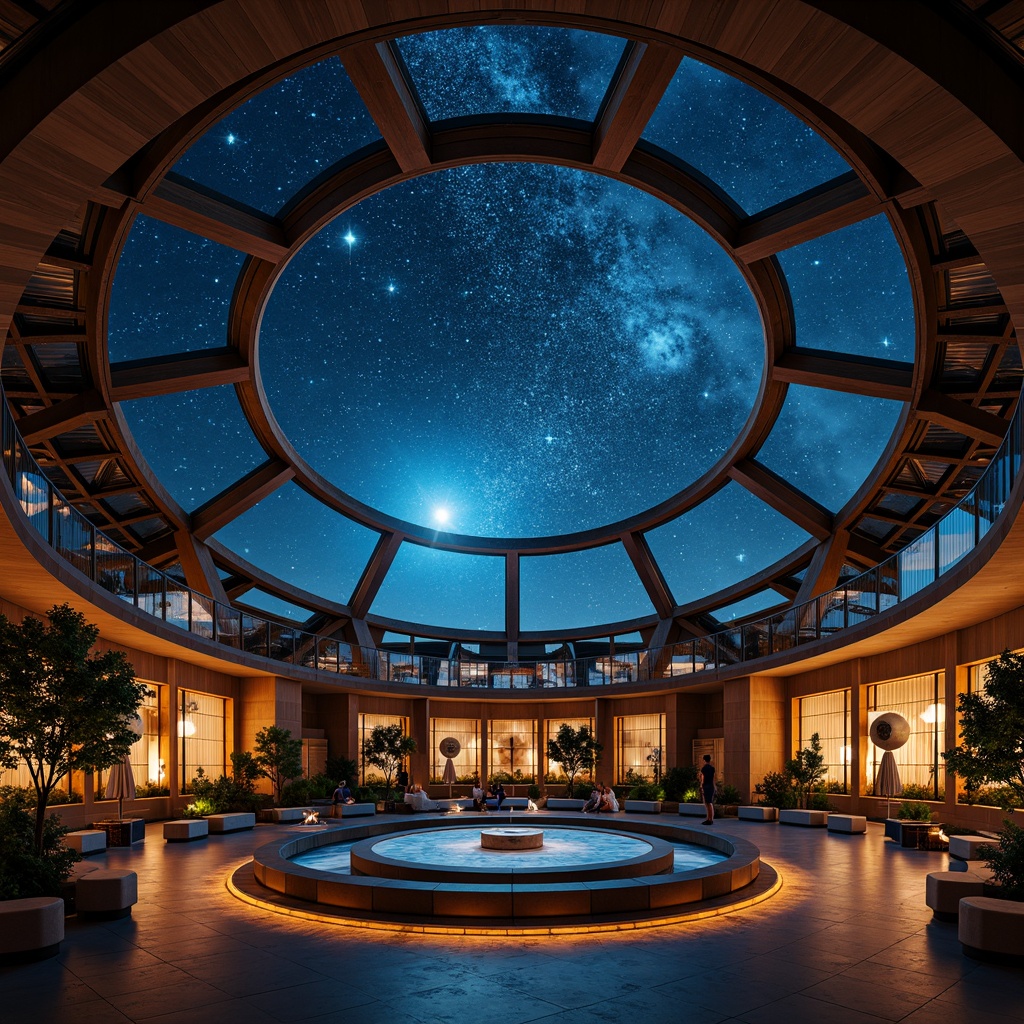 Mid-Century Modern Style Planetarium Interior Design Ideas