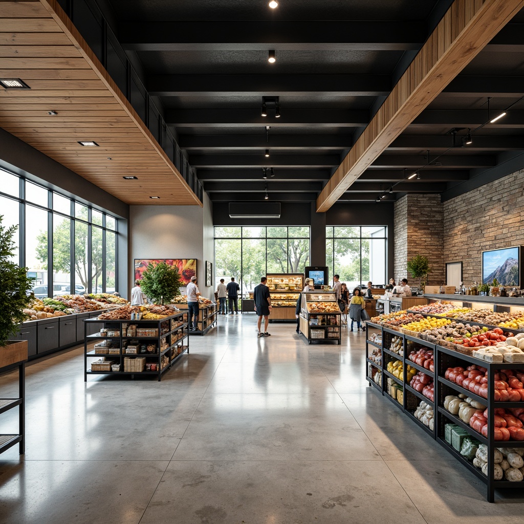 Grocery Store Streamline Moderne Style Design Ideas