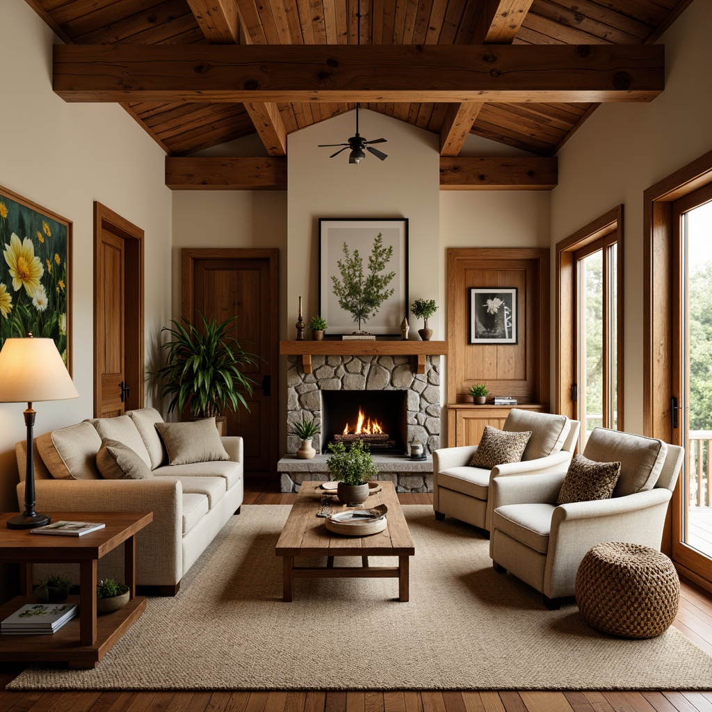 Craftsman Style Family Room Design Ideas