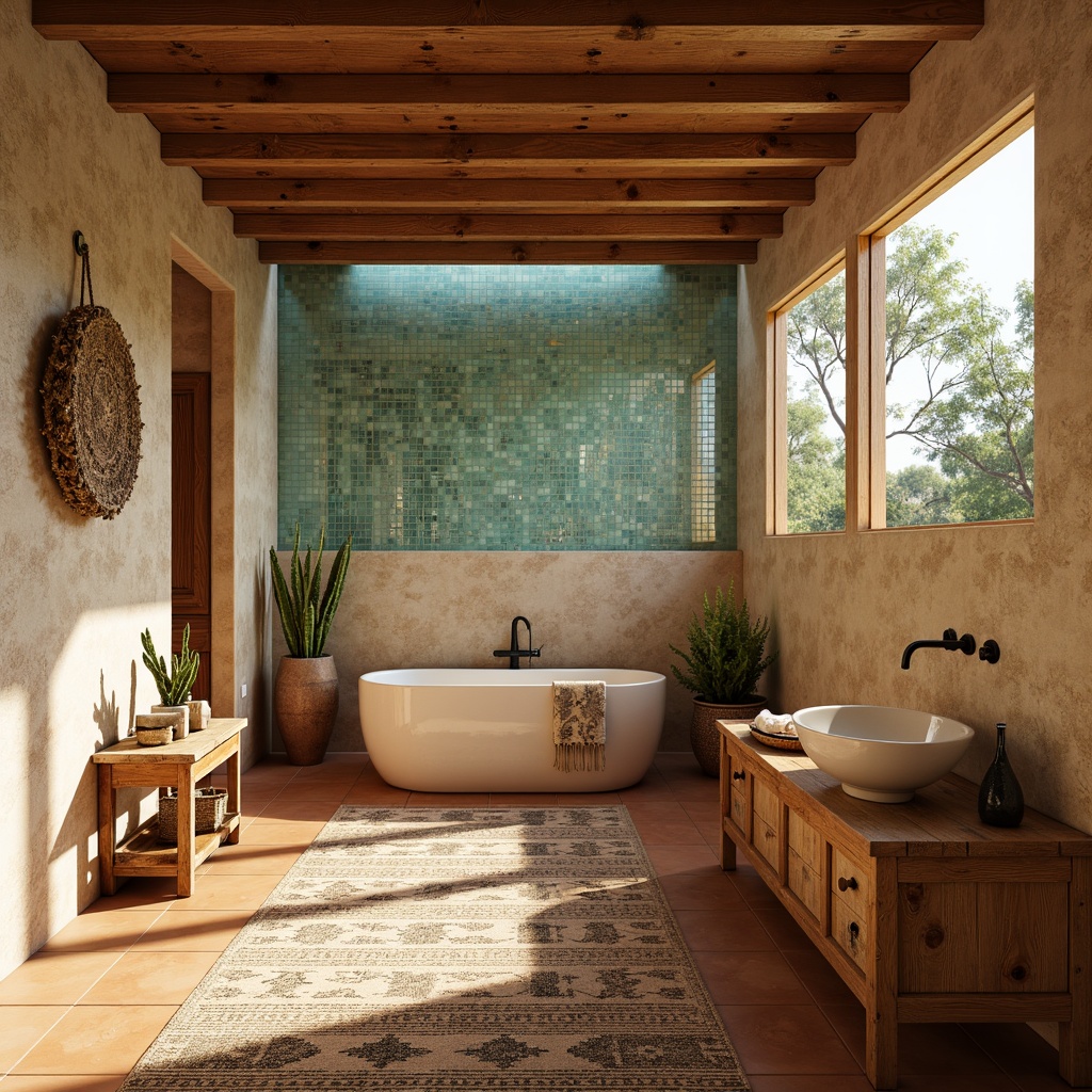 Southwestern Style Bathroom Building Design Ideas