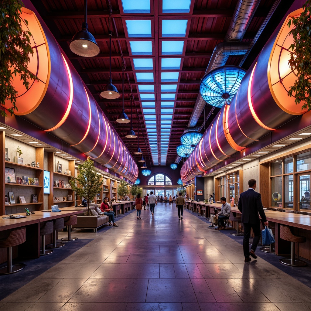 Train Station Postmodernism Style Building Interior Design Ideas