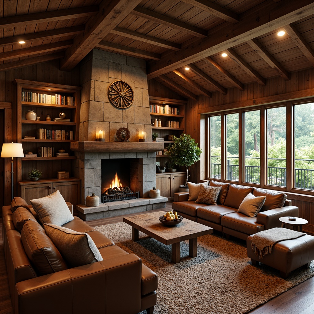 Craftsman Style Living Room Design Ideas