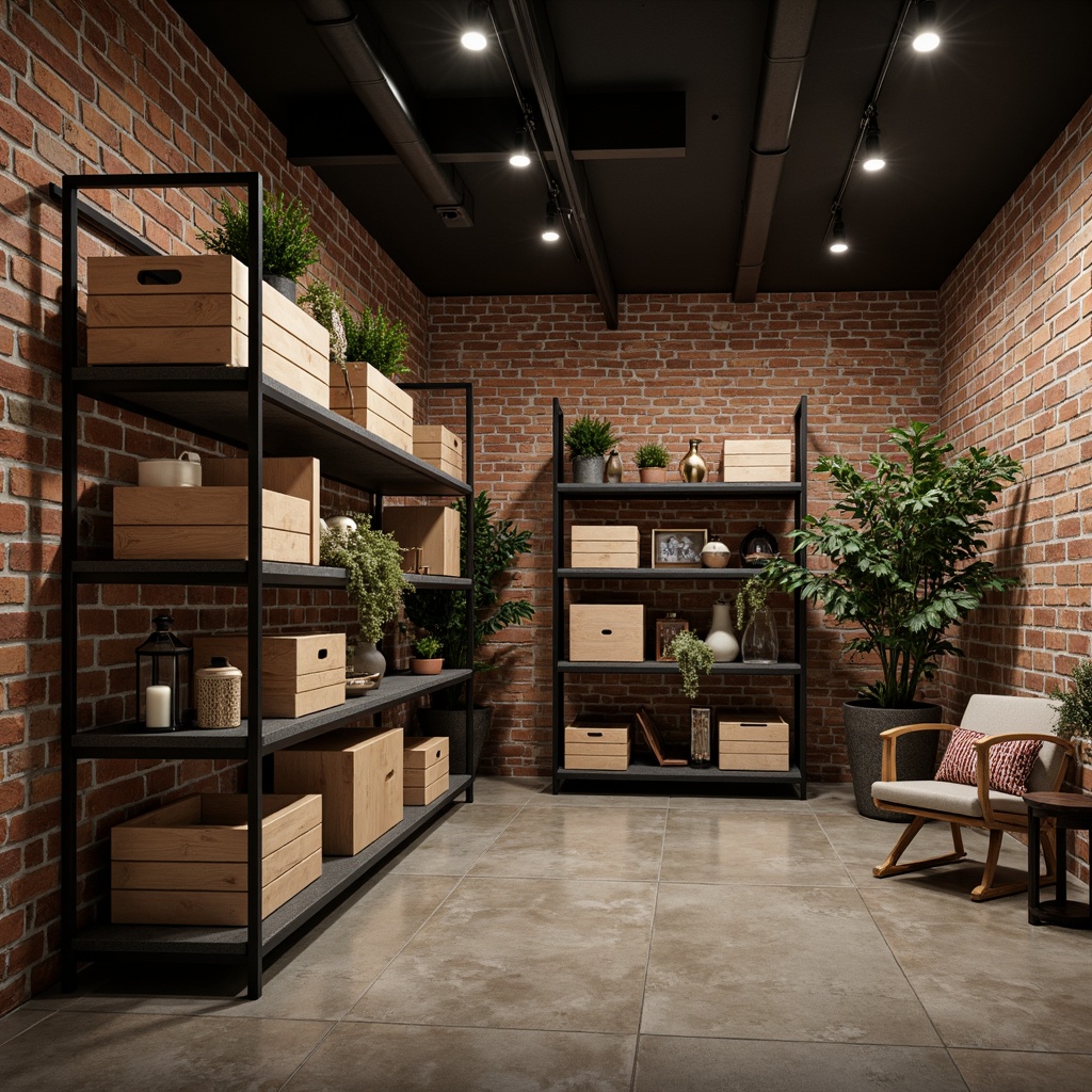 Industrial Style Storage Room Design Ideas