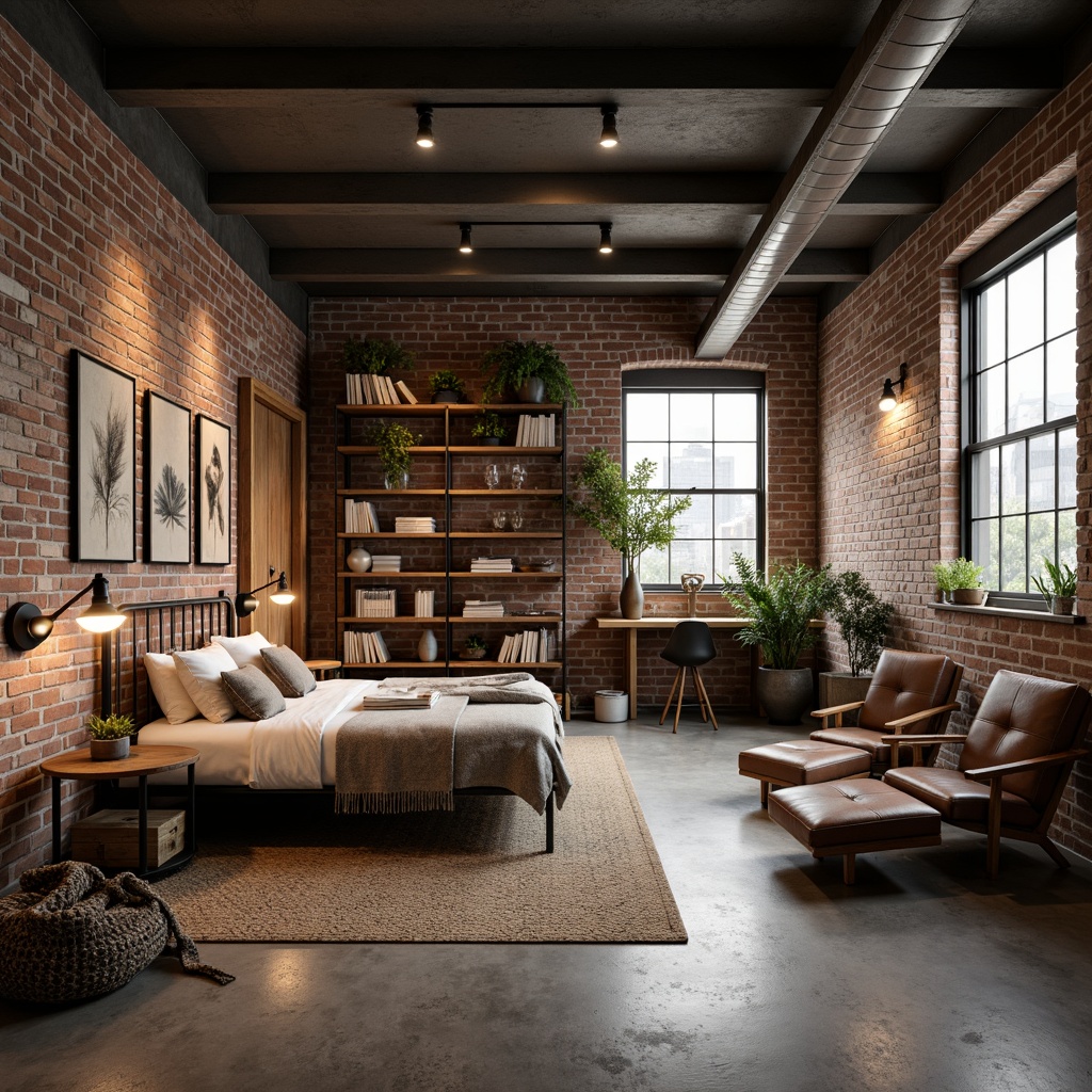 Industrial Style Bedroom Design Ideas