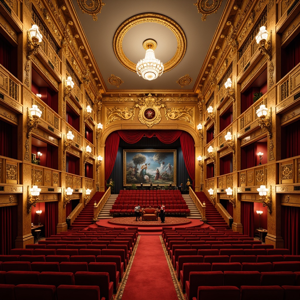 Theater Renaissance Style Building Interior Design Ideas