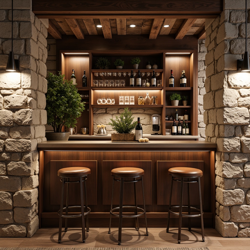 Home Bar Industrial Style Building Design Ideas