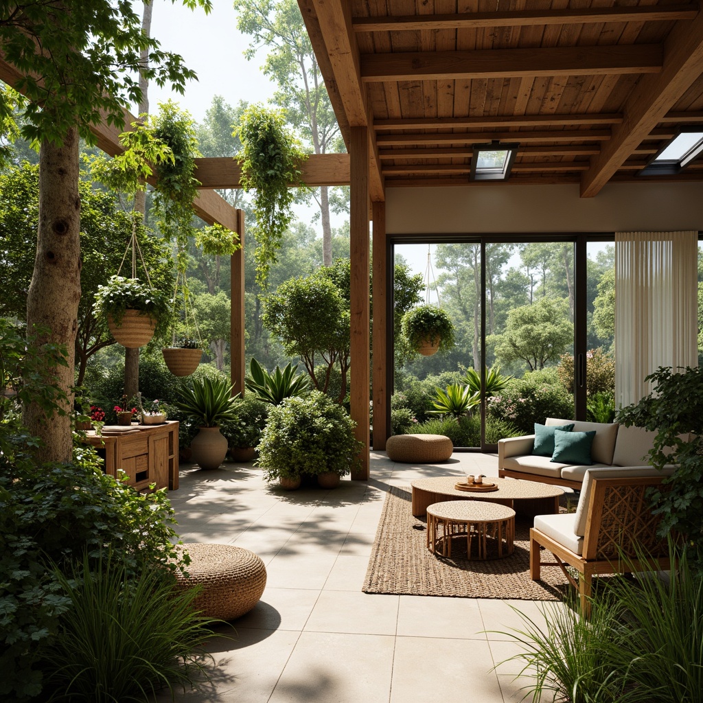 Greenhouse Mid-Century Modern Style Building Design Ideas