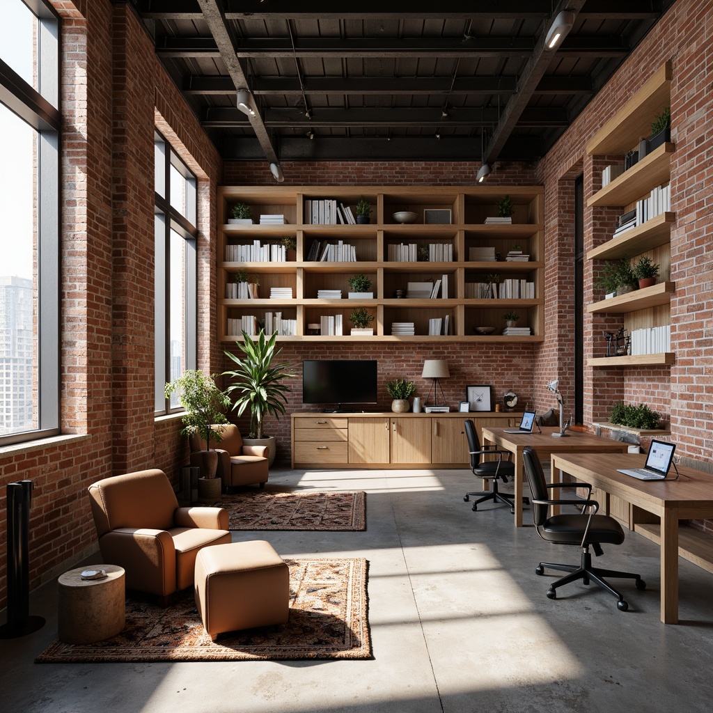 Library Industrial Style Building Design Ideas