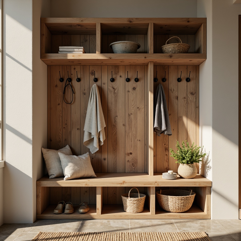 Mid-Century Modern Style Mudroom Building Design Ideas