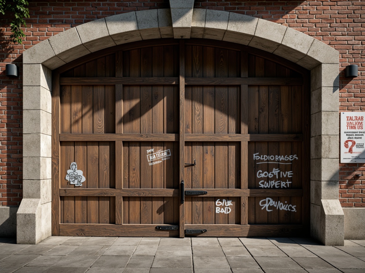 Prompt: Rustic stone walls, distressed wooden planks, industrial metal grates, textured concrete surfaces, urban graffiti, vintage brick facades, earthy color palette, natural light casting, dramatic shadows, high-contrast photography, shallow depth of field, 1/2 composition, realistic renderings, ambient occlusion.