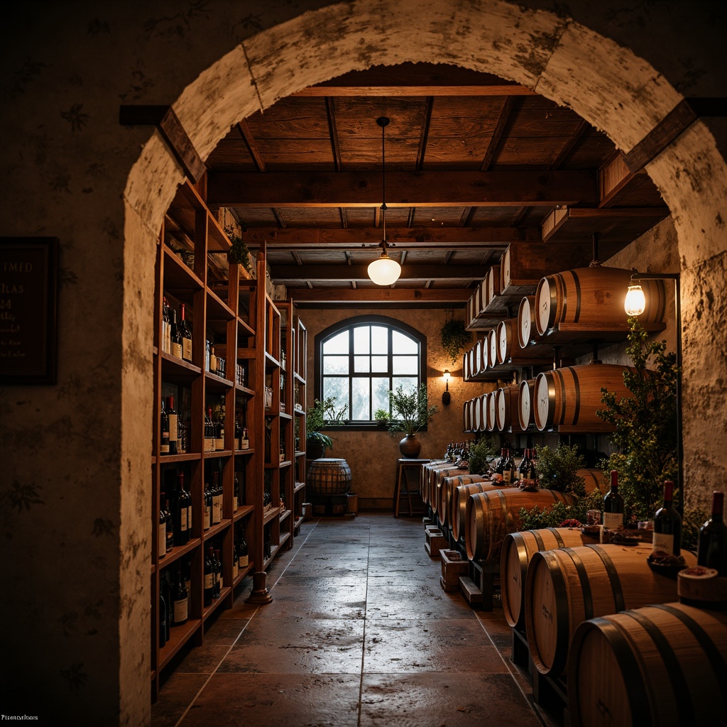 Traditional Style Wine Cellar Interior Design Ideas