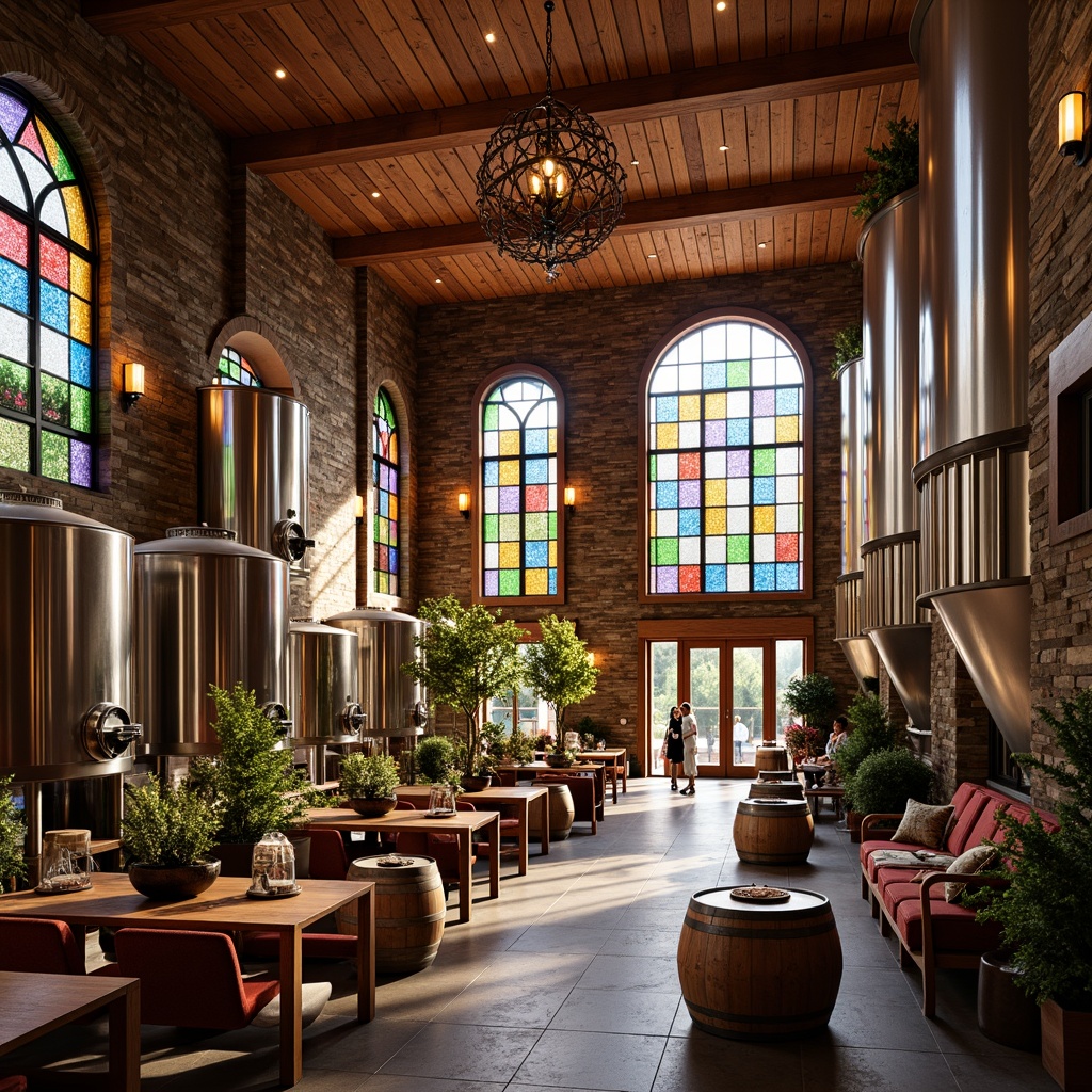 Winery Industrial Style Building Interior Design Ideas