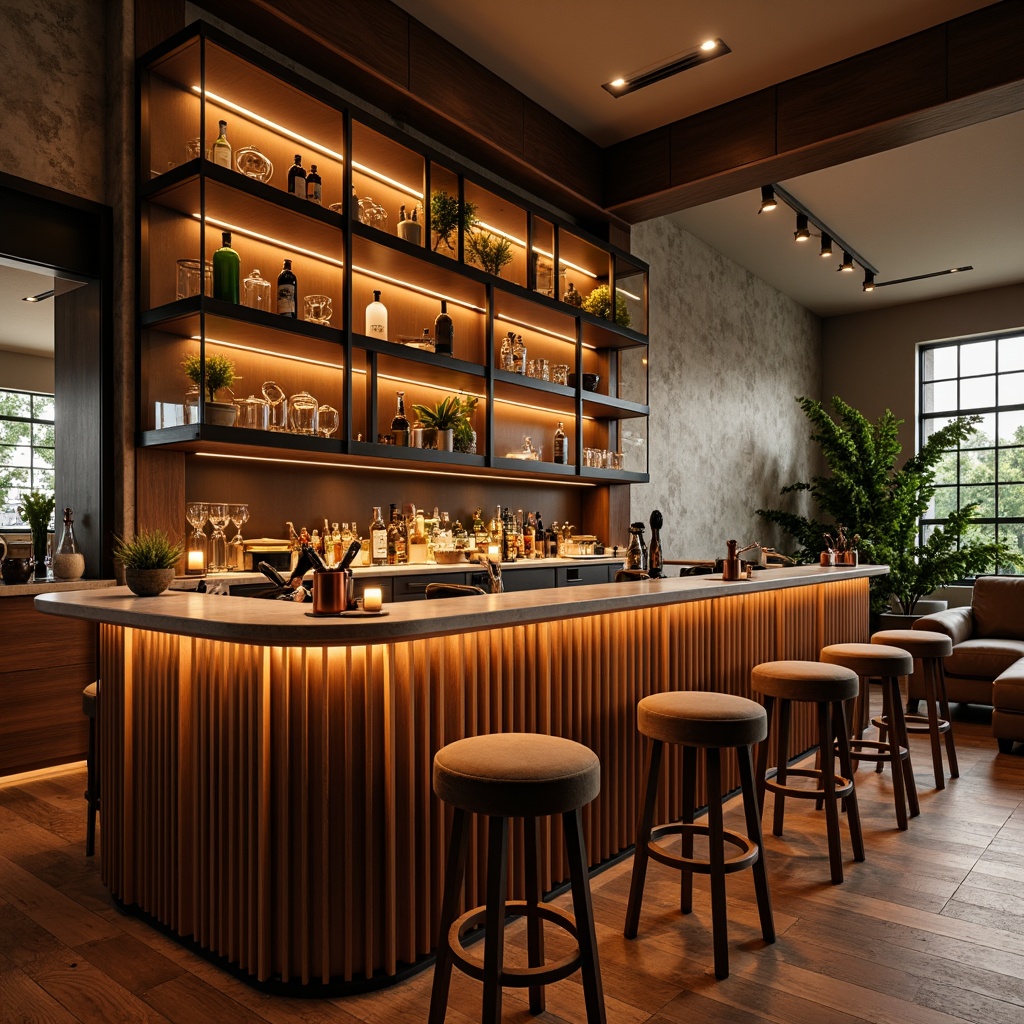 Postmodernism Style Home Bar Design Ideas