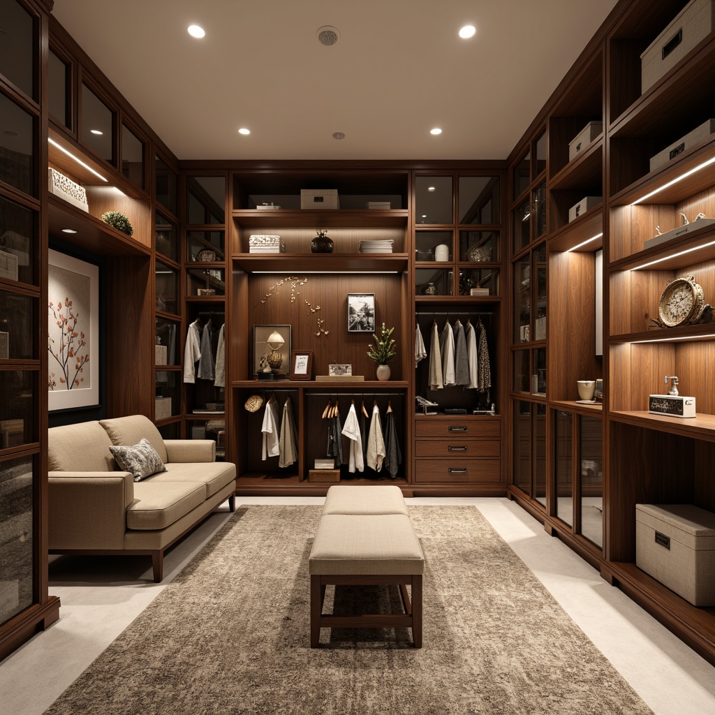 Storage Room Transitional Style Building Design Ideas