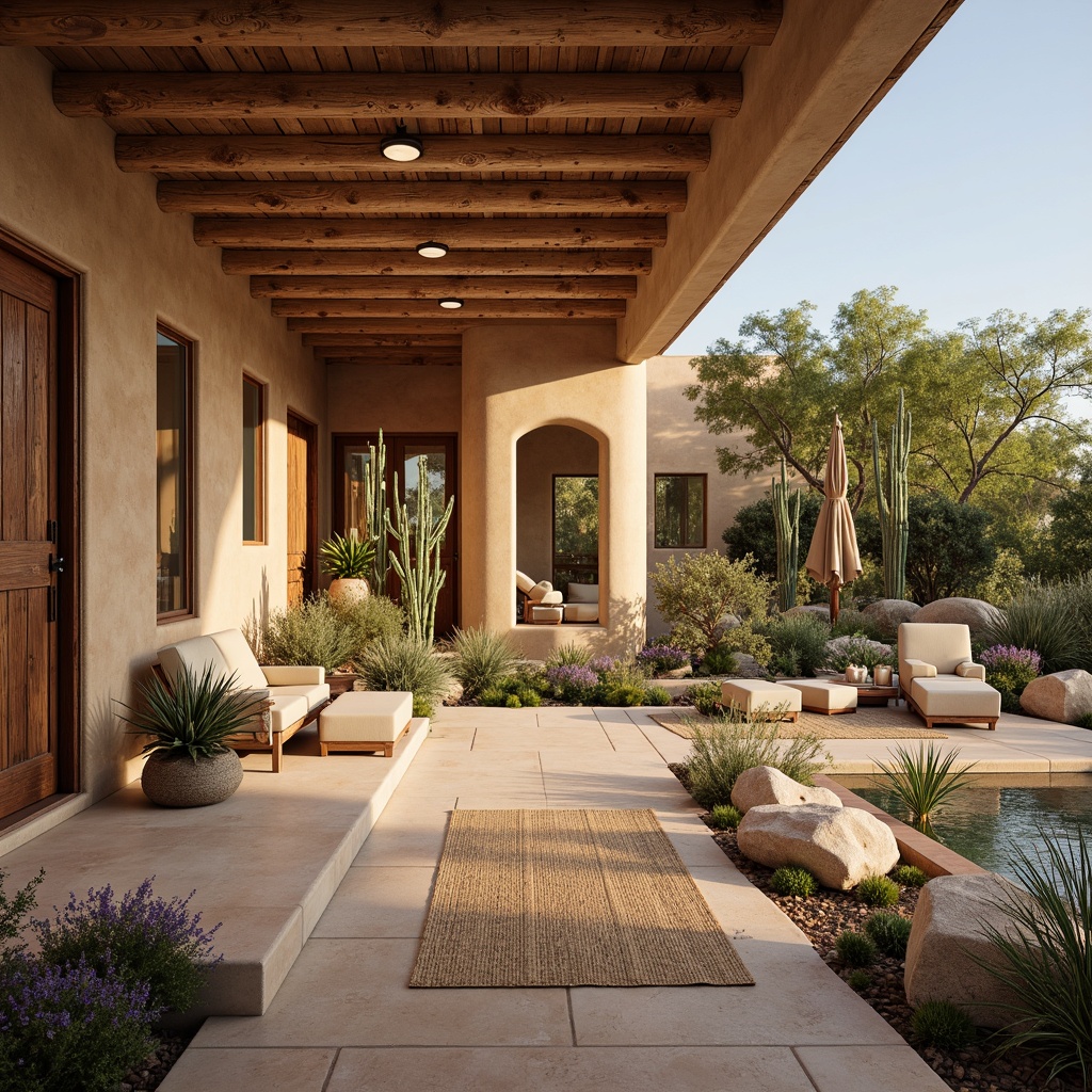 Southwestern Style Rehabilitation Center Building Design Ideas