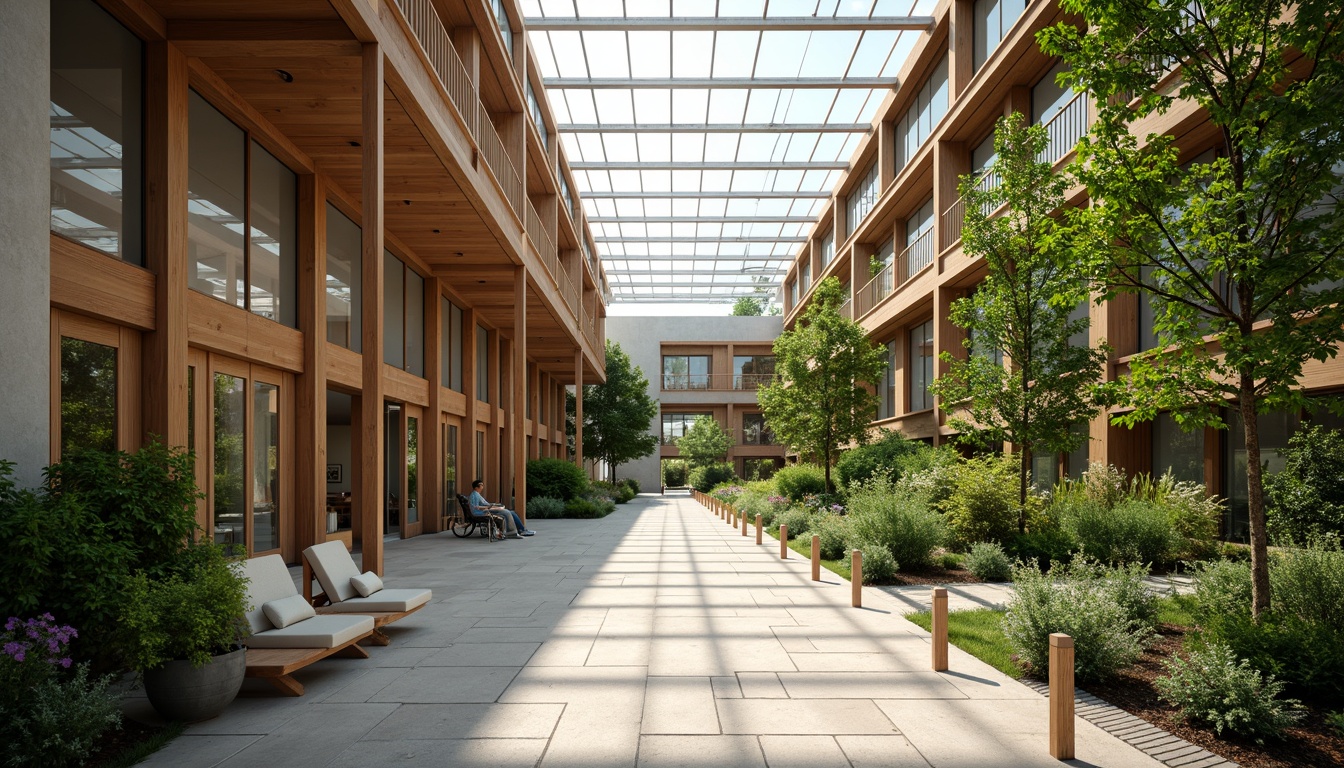 Prompt: Asian-inspired distribution center, high ceilings, clerestory windows, skylights, transparent roofing, natural stone flooring, wooden accents, sliding glass doors, minimalist interior design, neutral color palette, abundant greenery, potted plants, living walls, vertical gardens, soft warm lighting, gentle shadows, 1/1 composition, shallow depth of field, realistic textures, ambient occlusion.