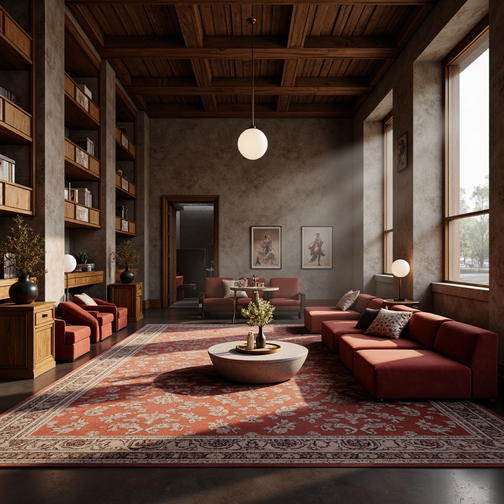 Prompt: Luxurious velvet fabrics, soft suede upholstery, rich wood grain textures, metallic accents, glossy marble surfaces, smooth concrete finishes, delicate lace patterns, intricate woven fibers, plush carpeting, warm ambient lighting, shallow depth of field, 1/1 composition, realistic reflections, atmospheric mist.