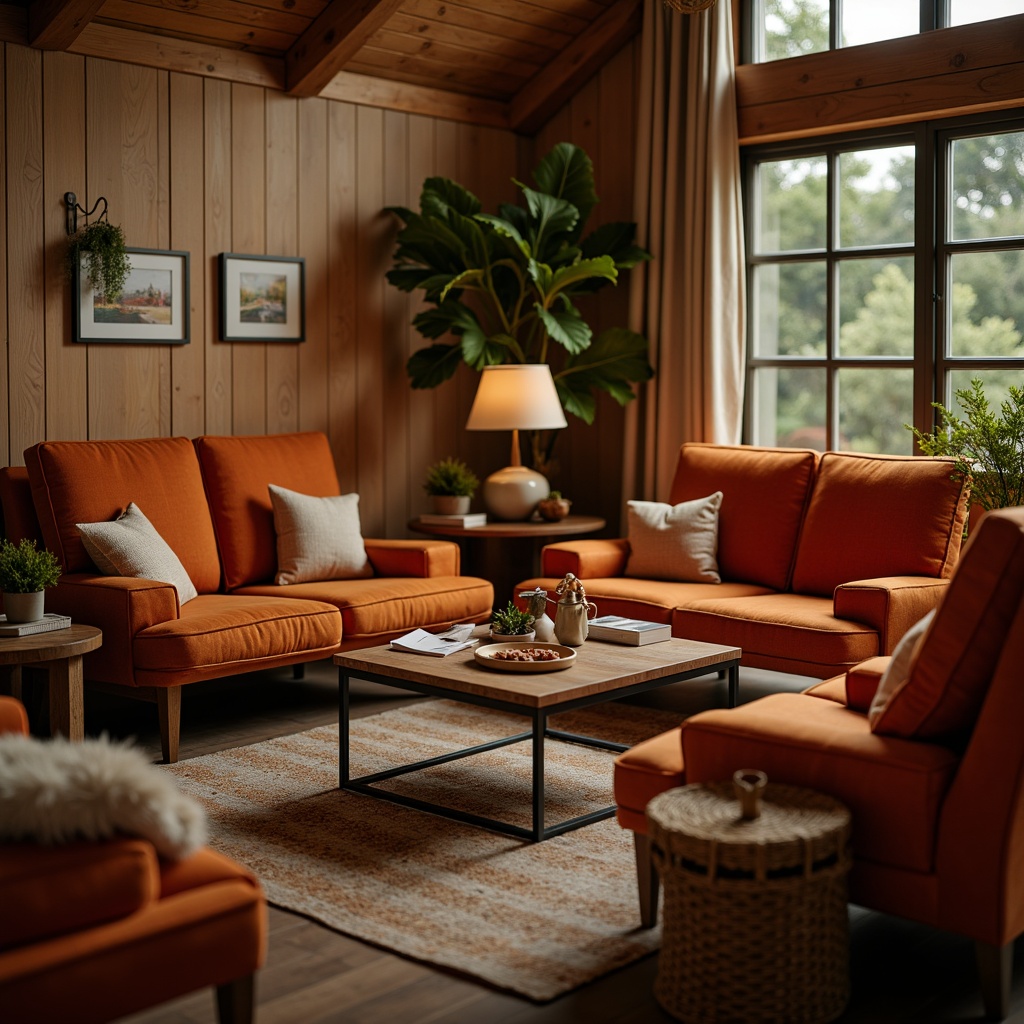 Prompt: Cozy living room, plush sofas, velvety armchairs, wooden coffee tables, woven baskets, soft cushions, luxurious fabrics, warm lighting, intimate atmosphere, comfortable seating arrangements, ergonomic designs, reclining options, adjustable headrests, built-in footrests, sleek metal legs, sturdy wooden frames, vibrant colorful accents, natural textiles, 3/4 composition, shallow depth of field, warm ambient lighting.