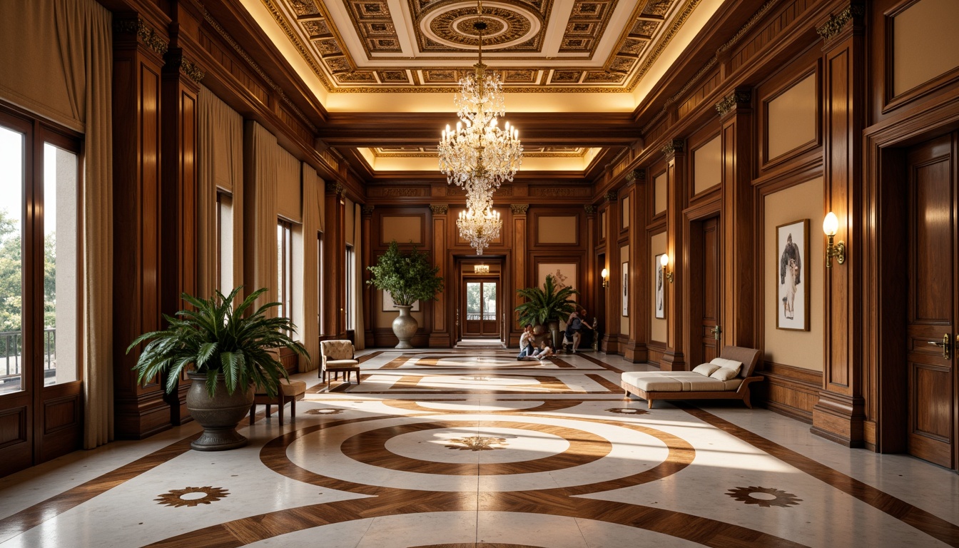 Prompt: Elegant mansion, refined interior, ornate details, luxurious atmosphere, high-gloss marble floors, inlaid wood patterns, polished wooden panels, intricate moldings, decorative ceilings, grand chandeliers, soft warm lighting, shallow depth of field, 1/2 composition, realistic textures, ambient occlusion.