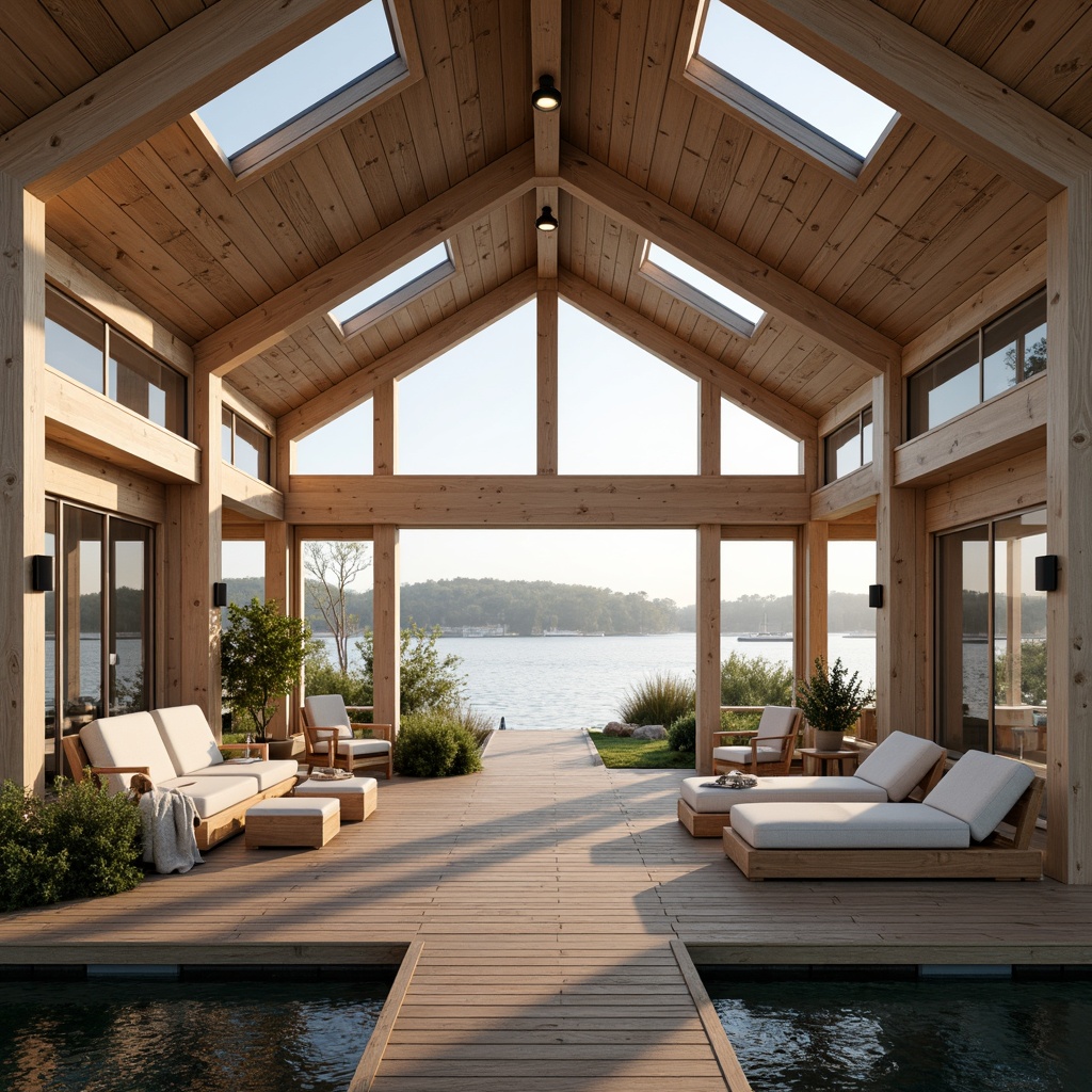 Boathouse Mid-Century Modern Style Building Design Ideas