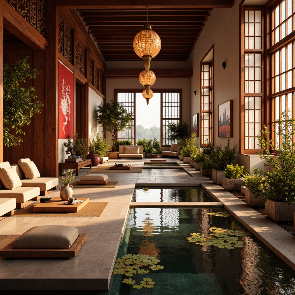 Asian Style Workshop Building Interior Design Ideas