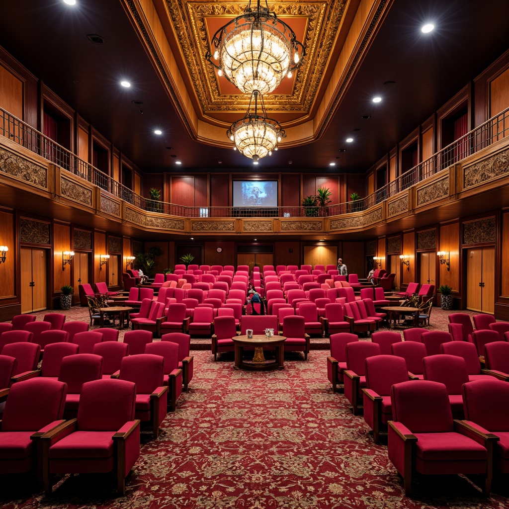 Auditorium Eclectic Style Building Design Ideas