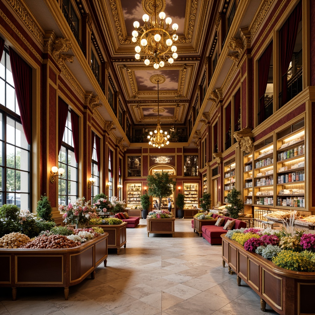 Baroque Style Grocery Store Interior Design Ideas