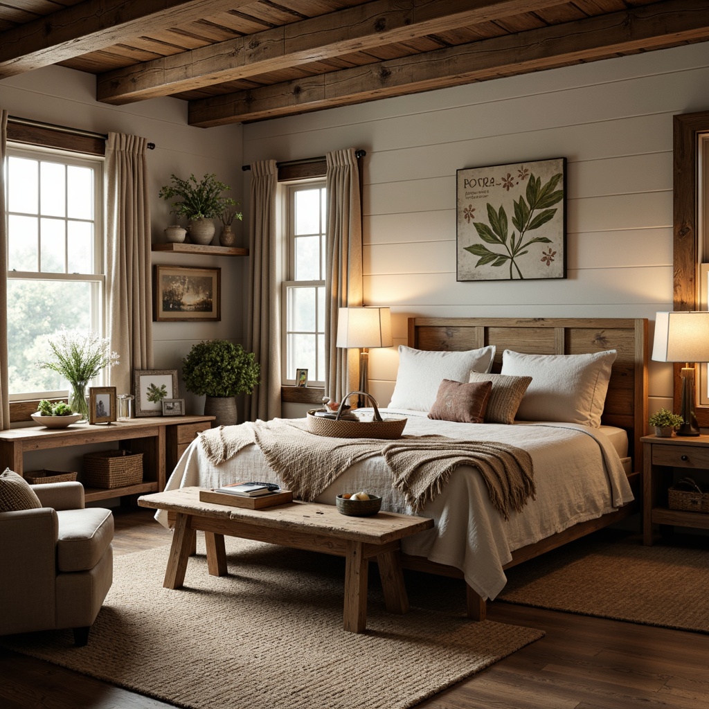 Bedroom Farmhouse Style Building Design Ideas