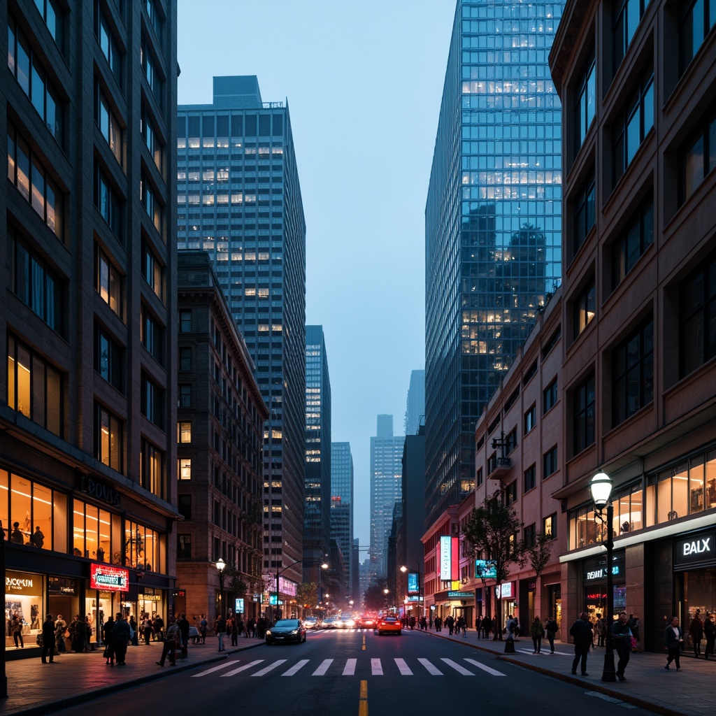 Prompt: Dramatic cityscape, stark skyscrapers, bold neon lights, deep shadows, rich textures, sleek modern architecture, vibrant street art, bustling urban activity, dynamic composition, high contrast ratio, vivid color palette, cinematic atmosphere, low-key lighting, foggy misty morning, abstract reflections, geometric patterns, metallic surfaces, edgy industrial details.