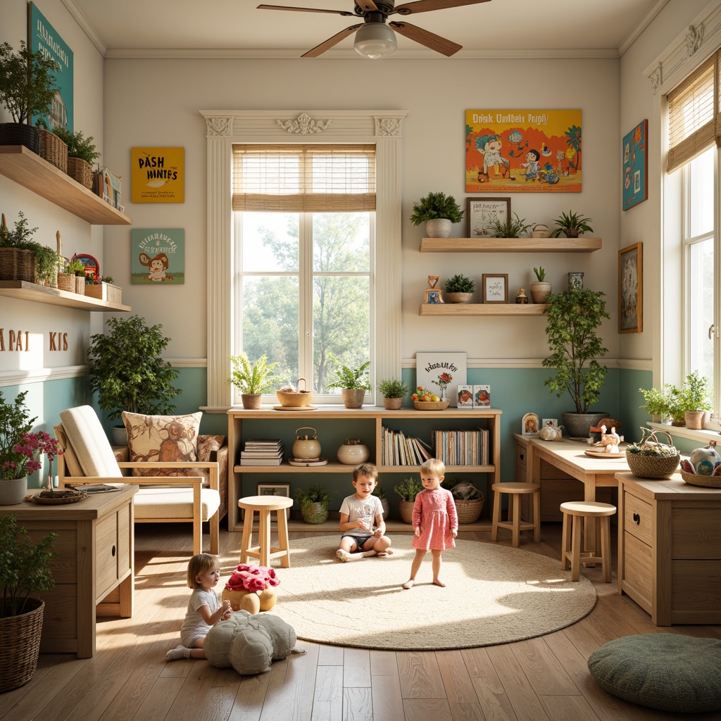 Kindergarten Classicism Style Interior Design Ideas