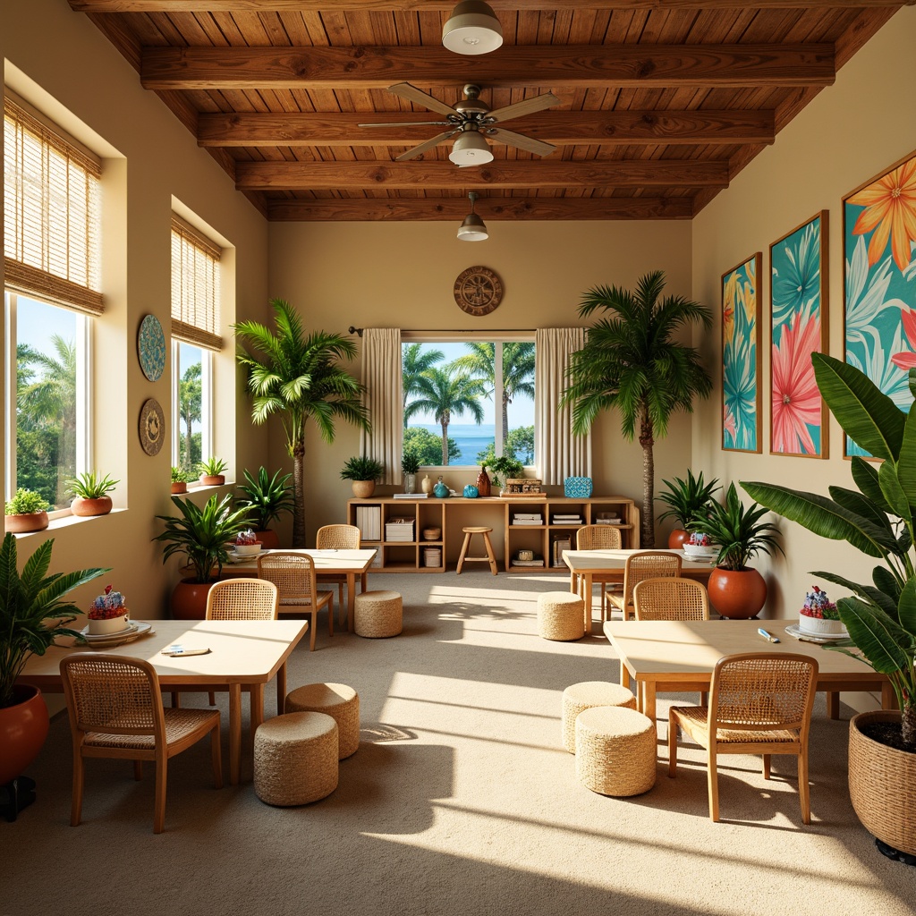 Elementary School Tropical Style Building Design Ideas