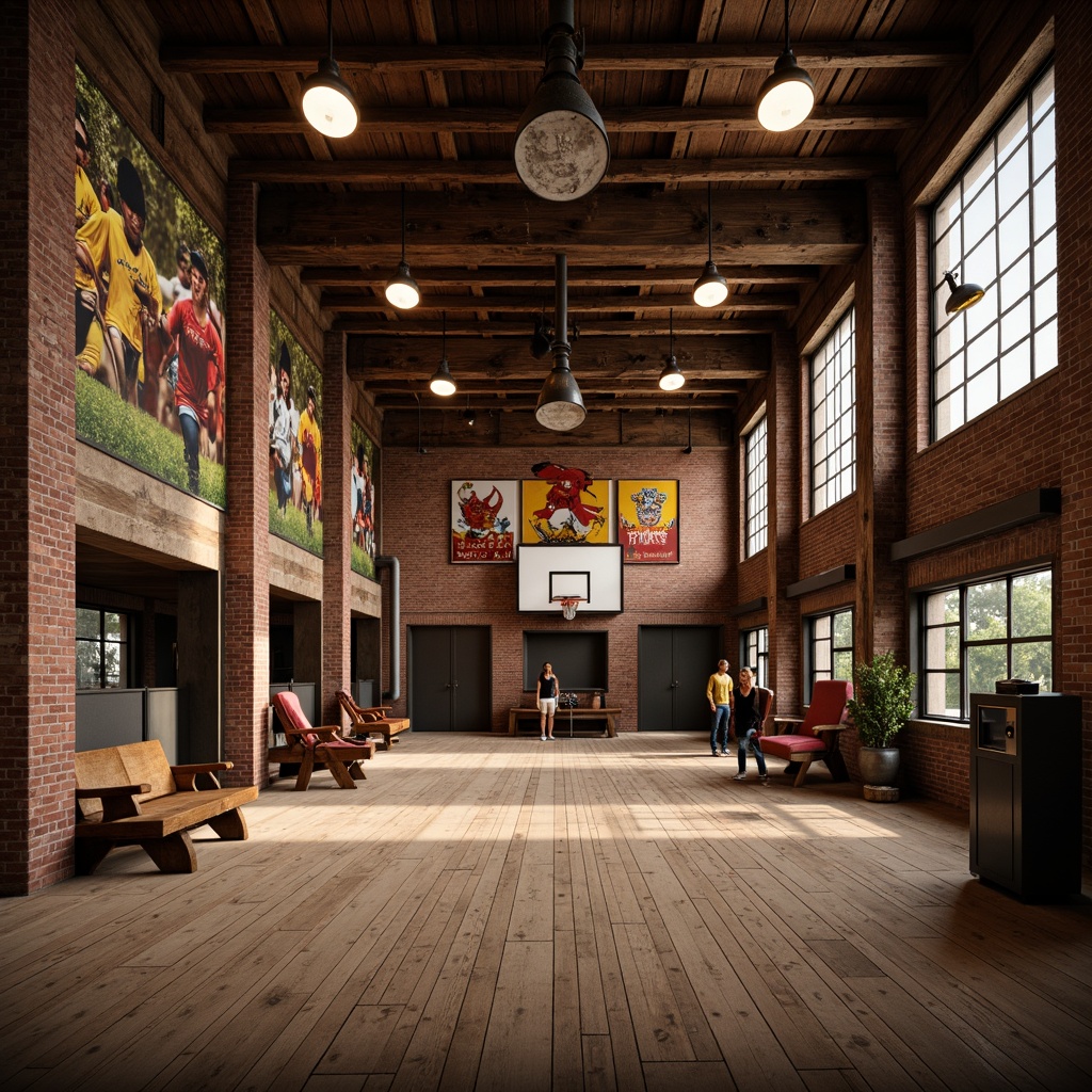 Gymnasium Rustic Style Building Design Ideas