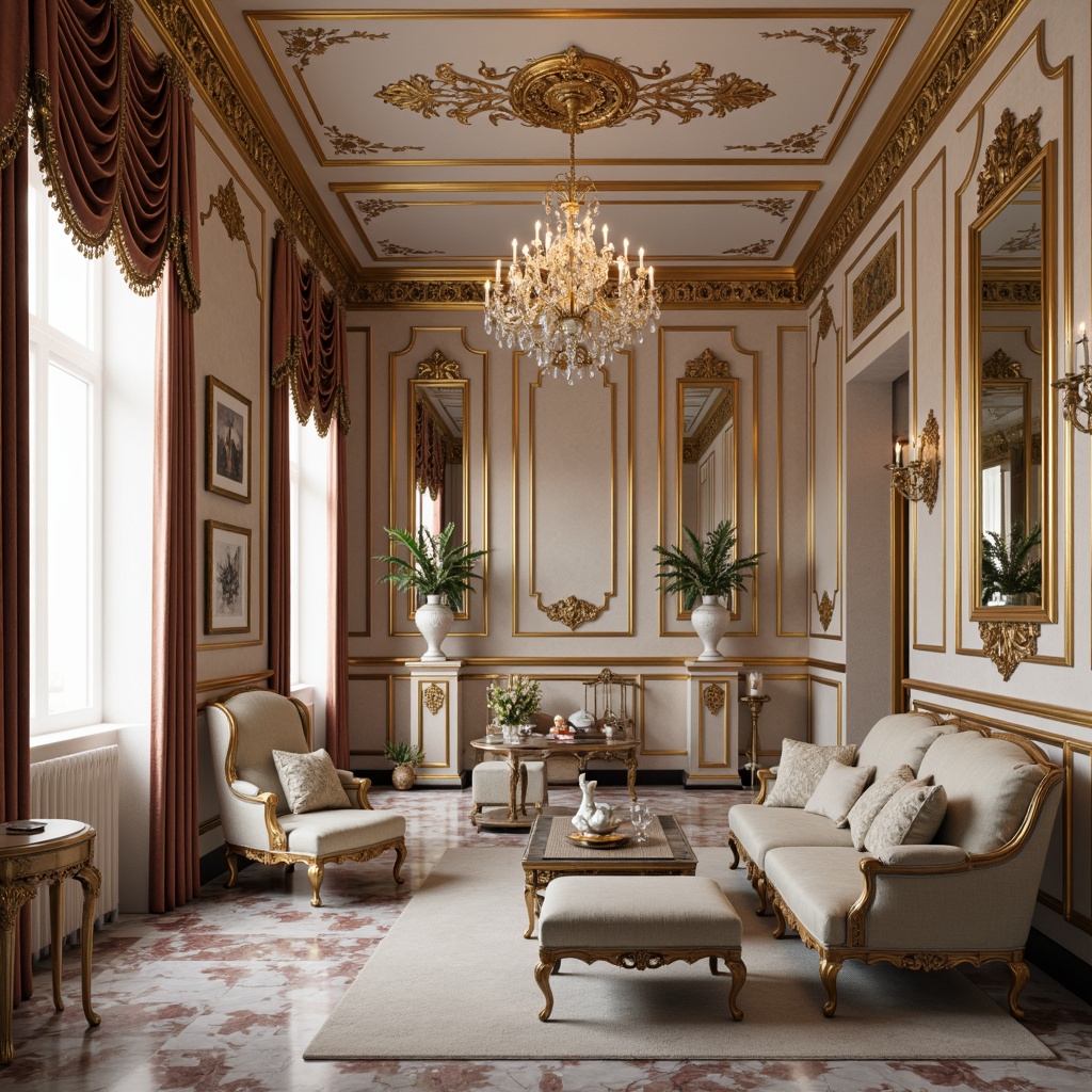 Rococo Style Apartment Interior Design Ideas