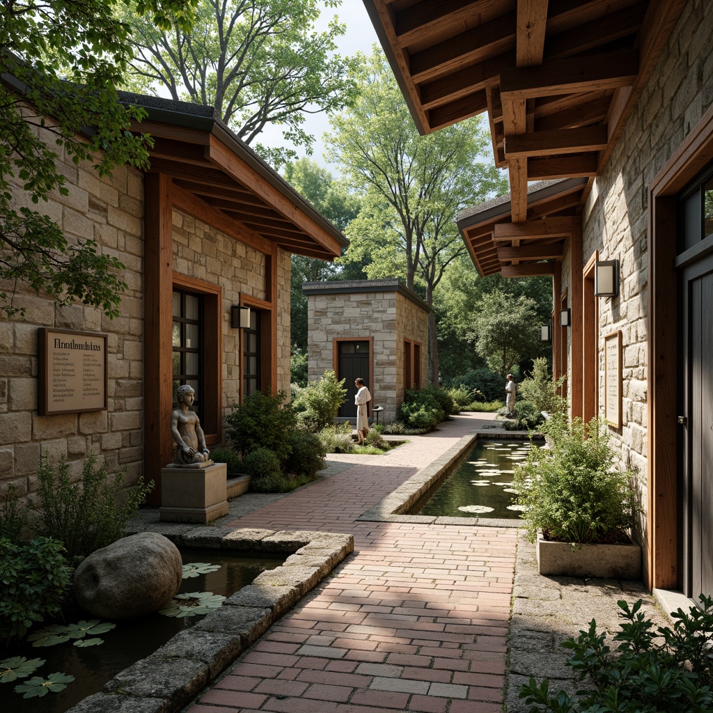 Rustic Style Memorial Center Building Design Ideas