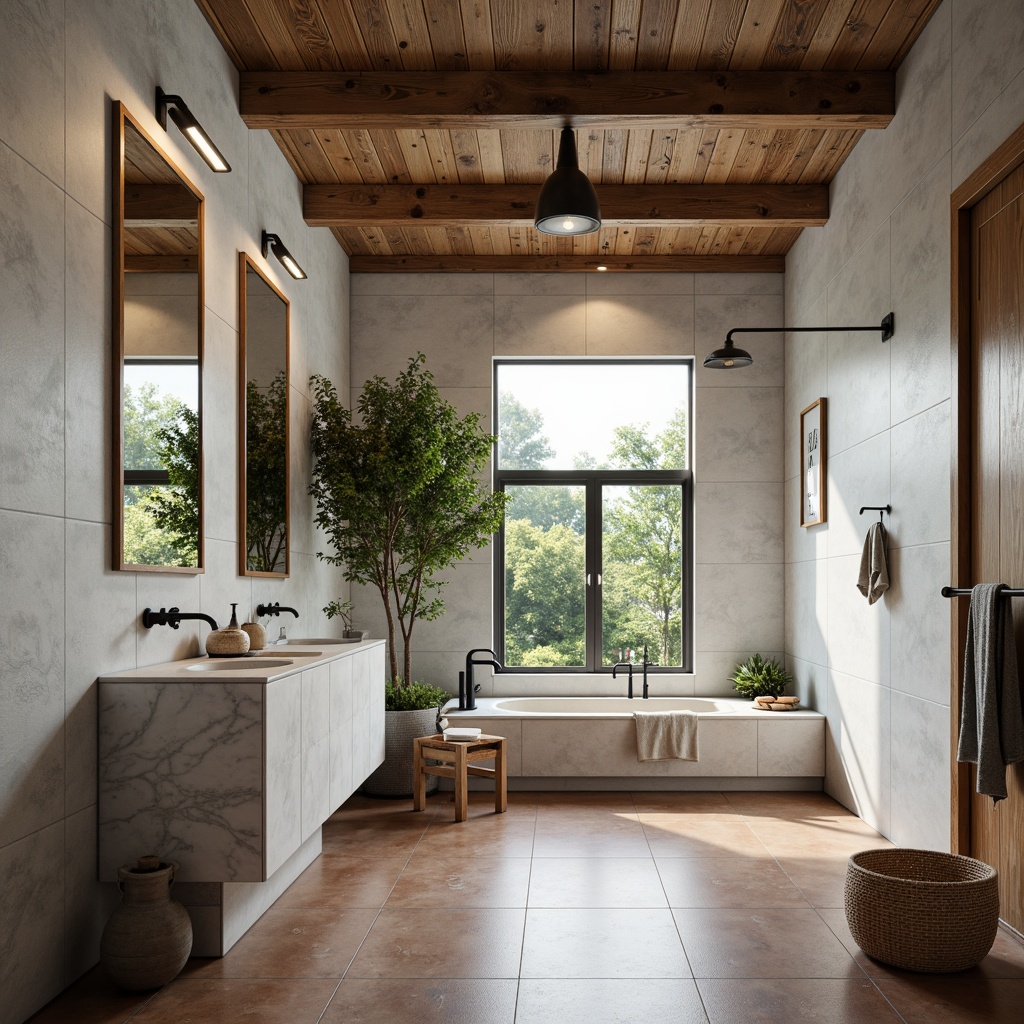 Bathroom Scandinavian Style Building Design Ideas