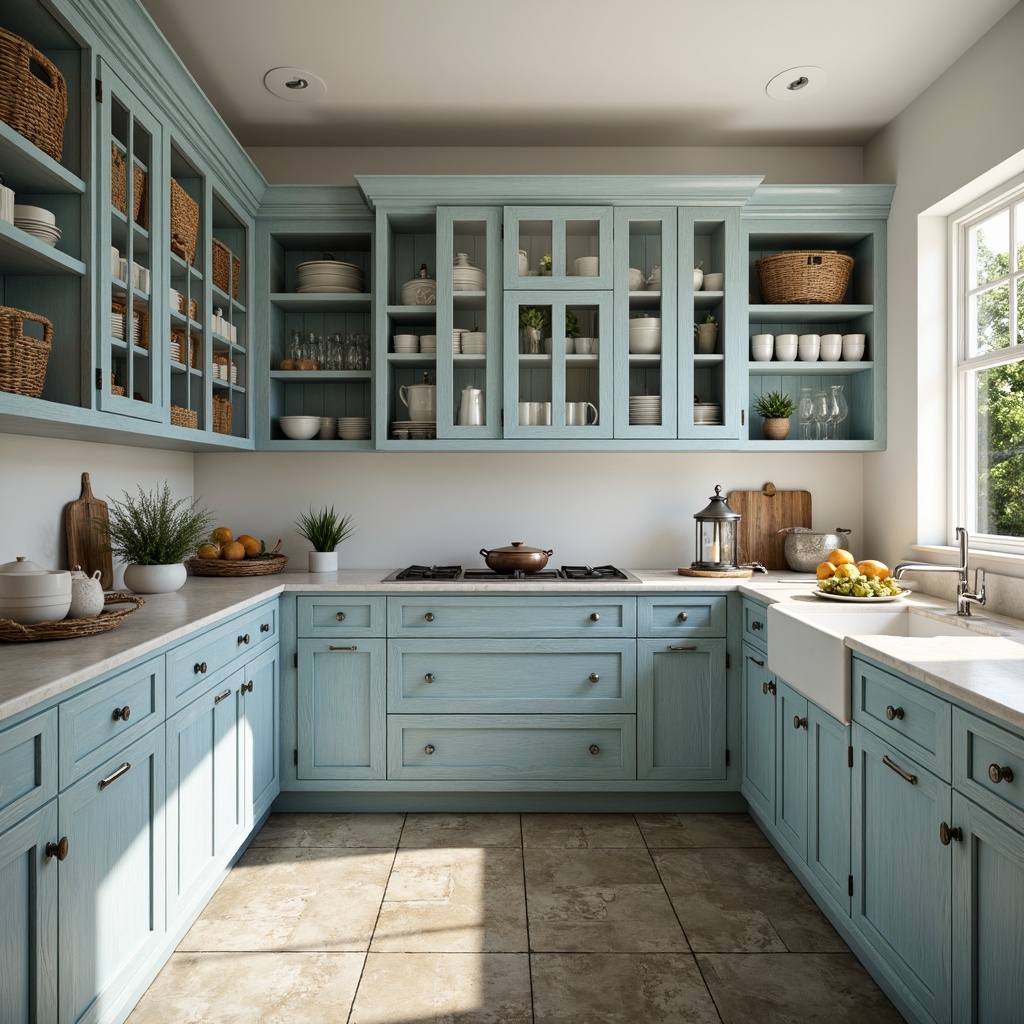 Coastal Style Pantry Interior Design Ideas