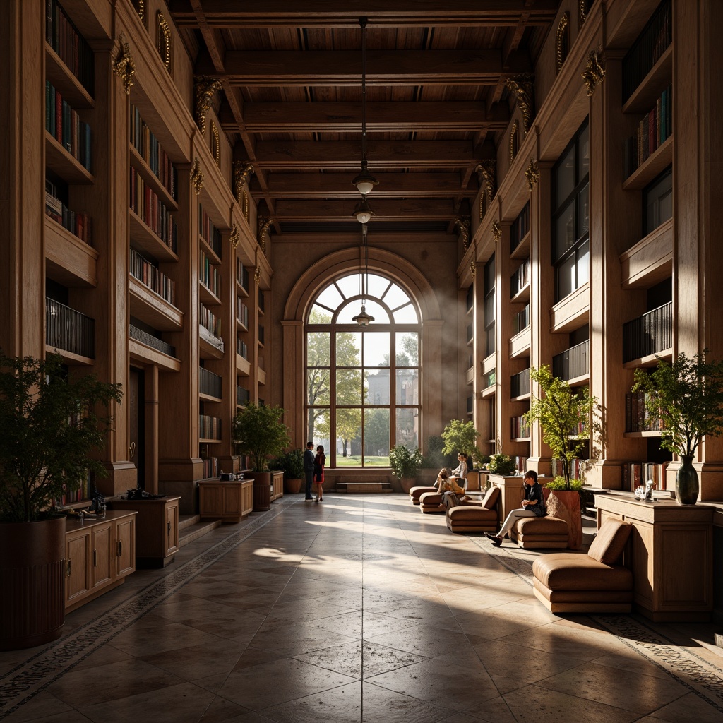 Prompt: Elegant university building, classic columns, ornate facades, rich wood tones, leather-bound tomes, polished marble floors, sophisticated muted colors, earthy brown hues, soft golden lighting, subtle texture overlays, 1/1 composition, intimate close-ups, realistic renderings, atmospheric misting effects.