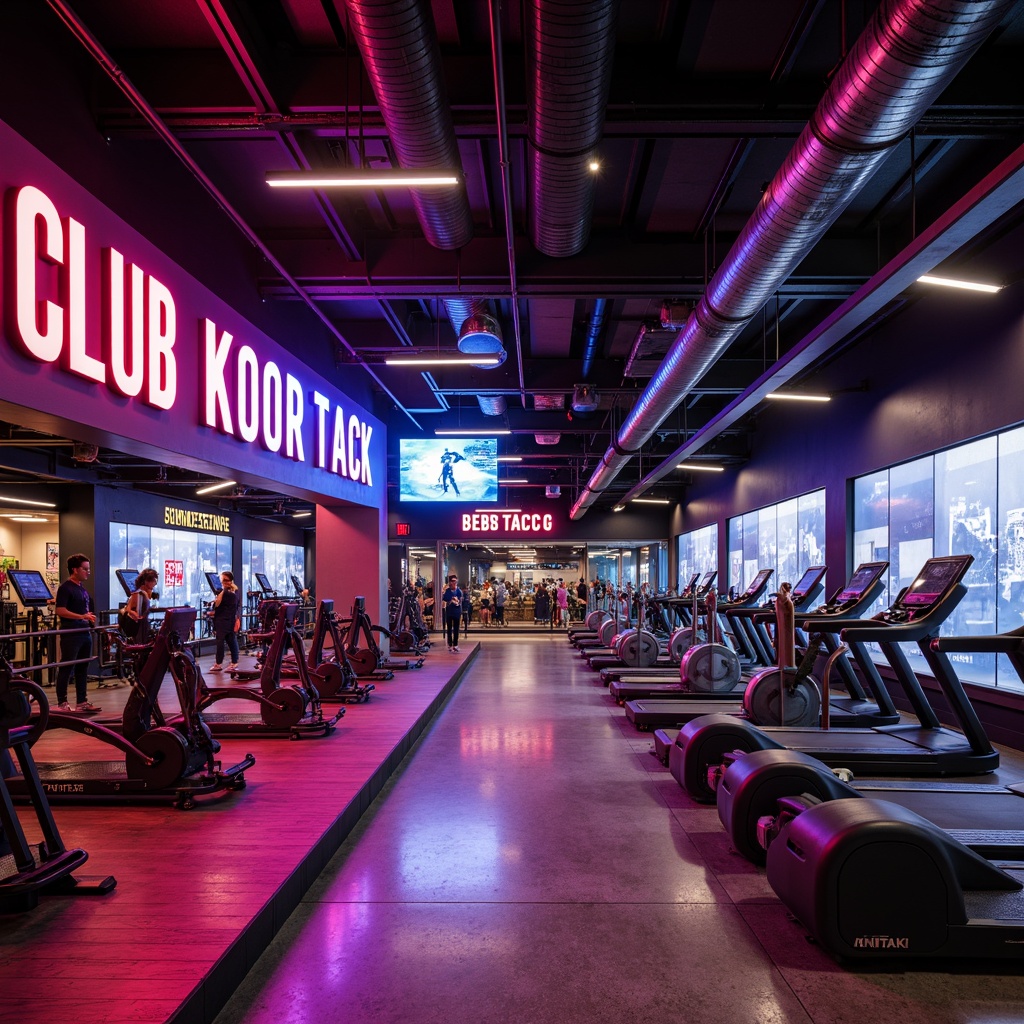 Postmodernism Style Fitness Club Building Design Ideas