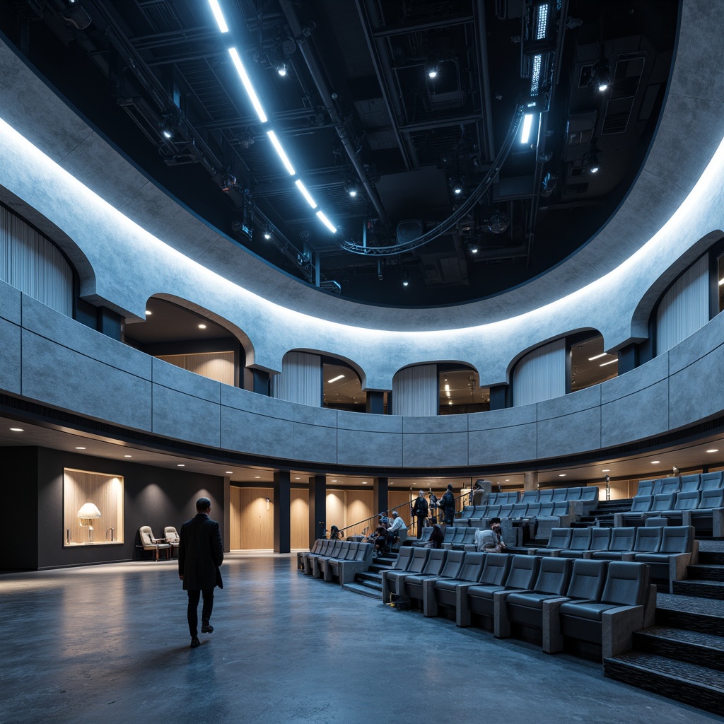 Auditorium Futurism Style Building Design Ideas