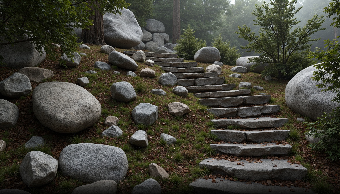 Prompt: Rustic stone walls, weathered granite, rough-hewn limestone, moss-covered boulders, natural rock formations, earthy tones, organic textures, subtle color variations, intricate veining patterns, 3D depth perception, high-contrast lighting, dramatic shadows, atmospheric misting, soft focus blur, cinematic composition.