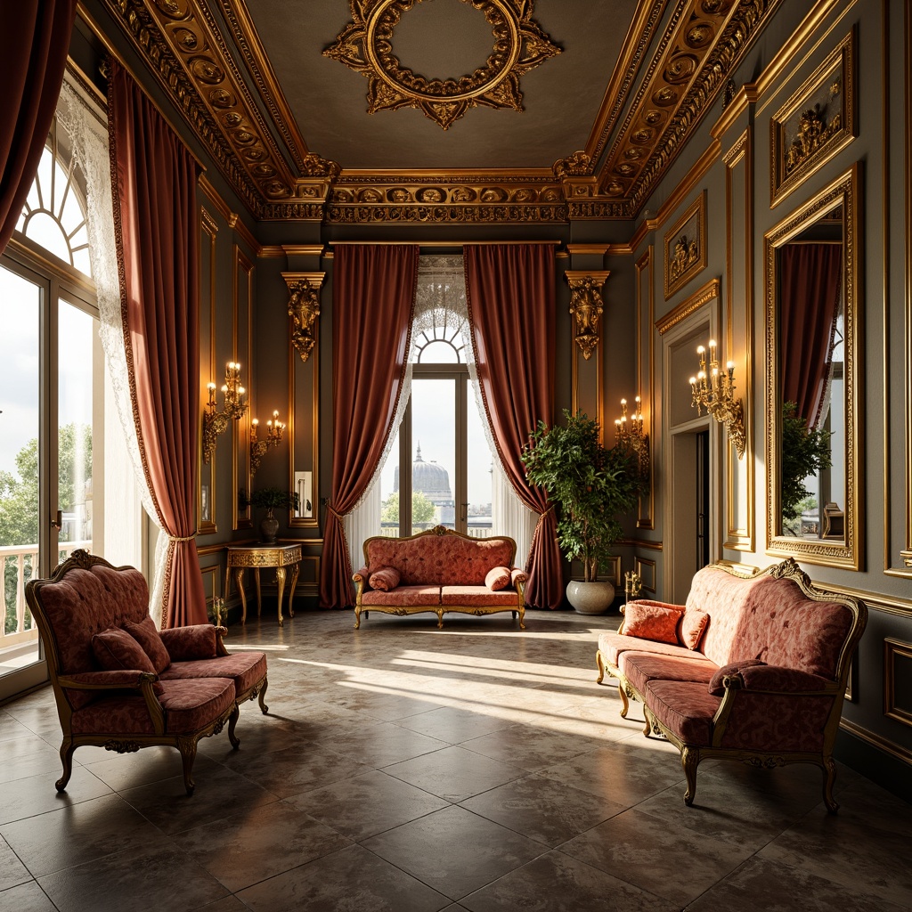 Rococo Style Building Interior Design Ideas