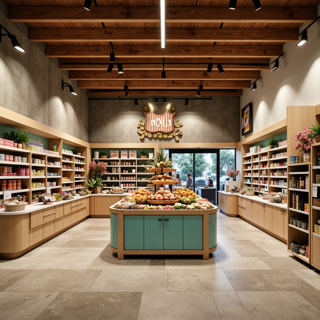 Grocery Store Academic Style Building Design Ideas