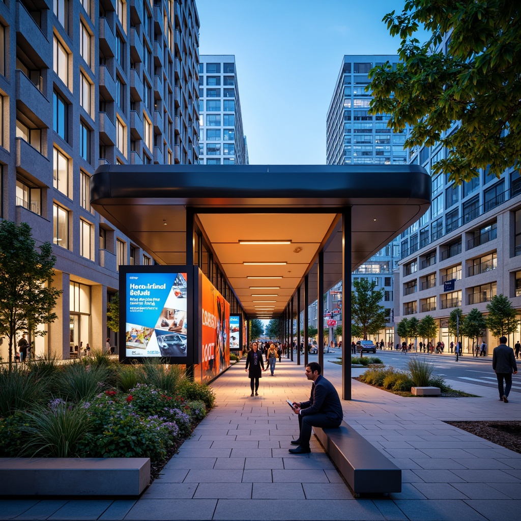 Bus Station Vernacular Style Building Design Ideas