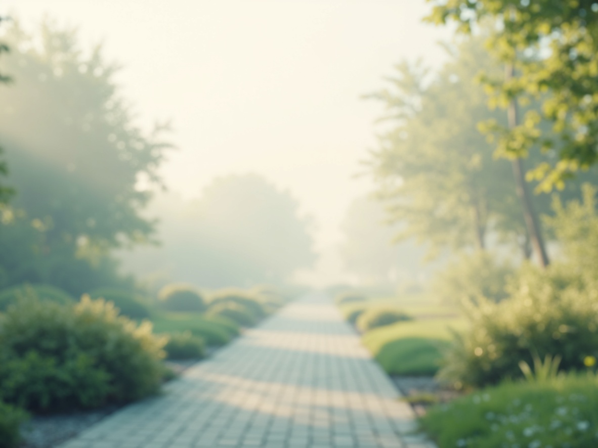 Prompt: Soft morning light, serene atmosphere, calming color palette, pastel hues, gentle blues, soothing greens, creamy whites, warm beige tones, natural textures, organic patterns, minimalist design, subtle gradient effects, soft focus, shallow depth of field, 1/2 composition, atmospheric perspective, realistic renderings, ambient occlusion.