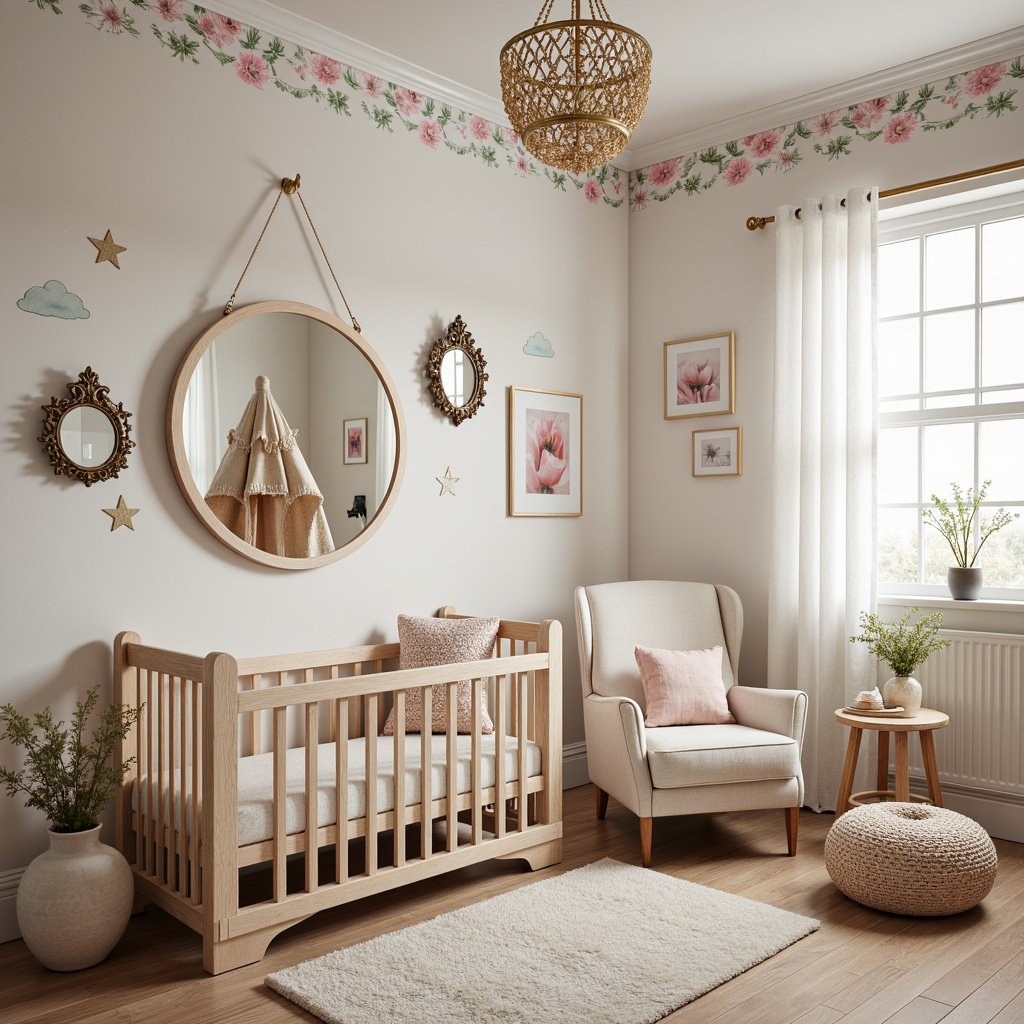 Art Nouveau Style Baby Room Interior Design Ideas