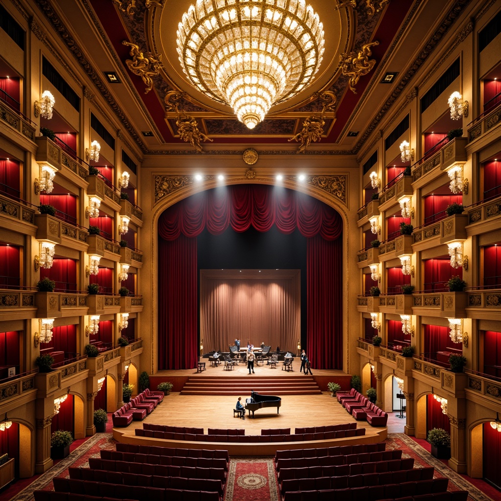 Neoclassicism Style Performing Arts Center Design Ideas